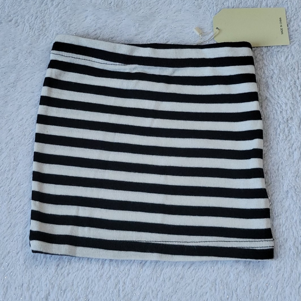 Toddler black and white midi skirt size 2/3